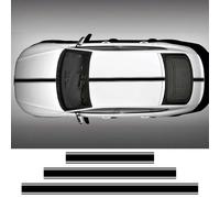 Universal Car Hood Roof Tail Stickers Long Strip Graphics Vinyl Film Trim Decals Set Auto SUV Tuning Accessories Body Decoration