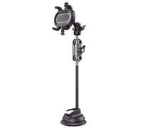 Universal Car Phone Holder - Strong Suction Cup Mount System, 360 Degree Adjustable Smartphone Stand, Vehicle Navigation Vlog Recording Accessory for All Phones | Driving Travel Video Creation Stable