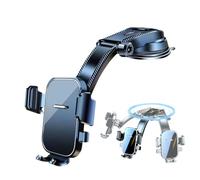 Universal Car Phone Mount Adjustable Non Slip Suction Cup Anti Shake Holder
