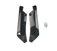 Universal Car Protector Rear Bumper Difusor Divisor Alerón para Peugeot 308 Alerones Labio Parachoques Trasero Coche(Aspecto Carbono)
