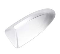 Universal Car Shark Fin Antena aérea El diseño aerodinámico con Estilo Mejora la señal de Radio FM Am para Todos los vehículos plástico Plateado
