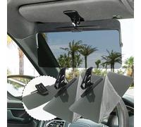 Universal Car Sun Visor with Polarized Glare Protection,Polarized Car Visor Extender Sun Blocker,Adjustable Visor Extension for Car Visor,Sun Visor Extender for Cars,Clip on Sun Visor for Car (1Pcs)