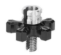 Universal CNC Aluminio, Ajustador de Cable Motocicleta Ajuste de Embrague de Motocicleta Aleación Tornillo de Embrague Modificación Negro (Negro)