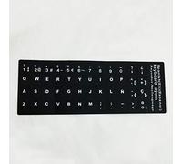 Universal Computer Keyboard Film Notebook Pegatinas Letras Inglés/Ruso/Japonés/Italiano/Francés/Alemán/Coreano/Español