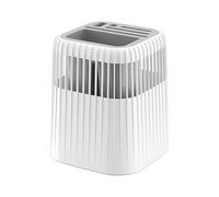 Universal Cutter Storage Rack - Multi Functional Countertop Knife Block with Dedicated Scissors and Sharpening Rod Slots, Open Airflow Design for Safe Blade Storage and Easy Cleaning in Busy Kitchens