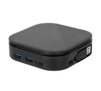 Targus DOCK116GLZ base para portátil y replicador de puertos Alámbrico USB 3.2 Gen 2 (3.1 Gen 2) Type-C Negro