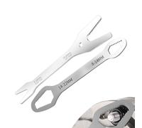 Universal Double Ended Wrench Set, Self Adjusting Spanner Tools, Multi Functional Grip for Versatile Repairs, Durable Steel Build with Anti Slip Handle, Home Maintenance Hand Tools, Adjustable Wrench