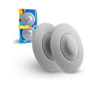 Universal Drain Plug - Basin Stopper with Hair Sieve Function - Practical Silicone Drain Sieve - Rubber Bath Plugs In Set Of 2 Pieces