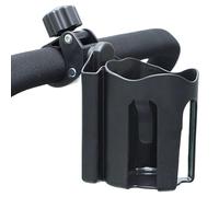 Universal Drink Holder Attachment, Portable Bottle Cage, 6.7x3.1 Inches Handheld Size with 360° Rotation, Heavy Duty Resin Accessory, Modern Style with Clamp Lock Base Gift for Boating and Workplace