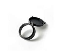 Universal Dust-Proof Flip Lens Cap Cover for Binoculars and Night Vision Gear (Fits 25-69mm Outer Diameter, 62mm Inner)