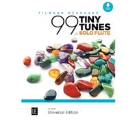 Universal Edition 99 Tiny Tunes for Solo Flute - Colección de partituras para flauta