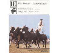 UNIVERSAL EDITION BARTOK B. - SONGS & DANCES - PIANO
