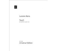 UNIVERSAL EDITION BERIO L. - TOUCH - PIANO 4 MAINS