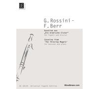 UNIVERSAL EDITION CAVATINA FROM "THE THIEVING MAGPIE" - BASSON ET PIANO