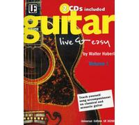 Universal Edition Haberl Walter - Guitar Live Easy Vol.1 + 2 CD Método Y Pedagogía guitarra guitarra acústica