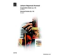 Universal Edition Hummel j.n. - Etudes Op.125 - Piano clásica de la fragancia Piano