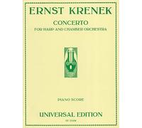 Universal Edition Krenek Ernst - Concerto Op.126 - Harp And Chamber Orchestra clásica de la fragancia Arpa