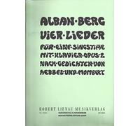 UNIVERSAL EDITION - Vier Lieder Op. 2 Nº 1 - UNI0055