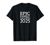 Universal Epic Universe Family Vacation 2025 Front & Back Camiseta