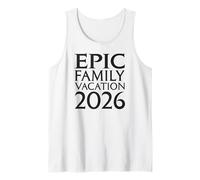 Universal Epic Universe Family Vacation 2026 Camiseta sin Mangas