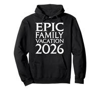 Universal Epic Universe Family Vacation 2026 Front & Back Sudadera con Capucha
