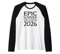Universal Epic Universe Summer Vacation 2026 Camiseta Manga Raglan