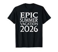 Universal Epic Universe Summer Vacation 2026 Front & Back Camiseta