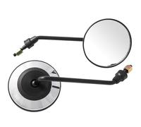 Universal Espejos Moto Custom Aprobado Retrovisor Motocicleta Chrome