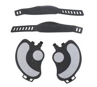 Universal Exercise Pedals with Adjustable Straps | 2PCS PP PVC Stainless Steel Pedals for Home Gym/Recumbent/Upright Exercise Equipment | Resilient & Non - Slip Design