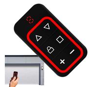 Universal Garage Door Remote, 6-Button Replacement Transmitter & Gate Opener Controller, Smart Access Key Fob for Vehicle Entry, Apartment, Outdoor Property Security & Daily Convenience