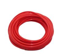 Universal Gel De Sílice Hipertermia Retardante Llama Silicona Manguera Tubo Vacío Vapor Tuberías Agua Azul Negro Rojo(Red,20M_ID 12MMXOD 17MM)