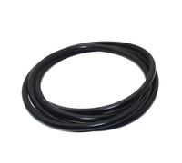 Universal Gel De Sílice Hipertermia Retardante Llama Silicona Manguera Tubo Vacío Vapor Tuberías Agua Azul Negro Rojo(Black,20M_ID 3MMXOD 7MM)