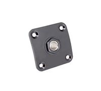 Universal Guitarras Toma De Salida Base De Aleación De Zinc Mejora Las Señales Para 4 Tornillos De Montaje Placa De La Guitarra Con Tornillos