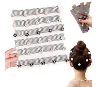 Universal Hair Comb Easy Bangs & Updos, Hair Sorting Comb, Hair Pieces For Updos, Tame Frizz, Tidy Bangs (6pcs A)