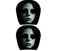 Universal Halloween Spooky Elastic - 2 Pieces Scary Headrest Covers