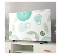 Universal Hanging TV Dust Cover for 43 50 55 65 Inch Screens, Soft Fabric Anti-Dust Protector for Household LCD LED Flat Screen Televisions, Wall Mounted Accessory (AIRSUN Fresh,40-42 pulgadas)