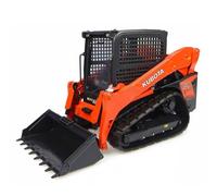 Universal Hobbies 1/24 Alto Detalle Kubota Reductor 75-2 Skidloader En Vías