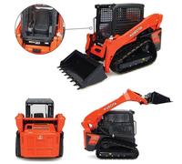 UNIVERSAL HOBBIES 1/24 MEDIO OBRA KUBOTA SVL 75 2 MODELO DE COCHE ESTÁTICO