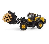 Universal Hobbies Cargador Komatsu WA475-10 con Pinza para Troncos