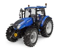 Universal Hobbies New Holland T5.120 7202 - Tractor con llantas de color gris plateado