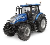 Universal Hobbies New Holland T7.225 Blue Power Tractor escala 1:32 réplica de modelo de granja, miniatura coleccionable UH7201