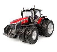 Universal Hobbies - Tractor Miniatura Massey Ferguson 9S.425 con Ruedas gemelas