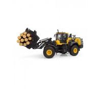 Universal Hobbies Cargador Komatsu WA475-10 con Pinza para Troncos