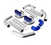 Universal Intercooler Tubería Manguera Tubo 3" 76mm Turbo Pipe Hose Piping Kit