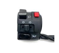 Universal Interruptor de Luces 1 Interruptor Izquierdo De 22 Mm Para Motocicleta Botón Bocina Luz Advertencia Señal Giro Control Del Manillar