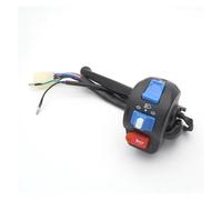 Universal Interruptor de Luces Interruptor De Luz Izquierdo 7/8" Para Scooter Y Ciclomotor Bocin, Intermitentes Tubo Manillar 22 Mm 8 Cables Palanca Freno