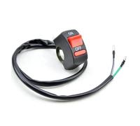 Universal Interruptor de Luces Interruptor De Manillar Motocicleta Faros Controles Piezas Focos Negros Accesorios Electrónicos(Red 2 line)