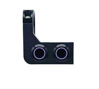 Universal Interruptor de Luces Interruptor De Montaje En Manillar 22 Mm Para Faros Antiniebla Luces Cruce Aleación Aluminio Con Luz Indicadora(G)