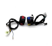 Universal Interruptor de Luces Interruptores Motocicleta 22 M Botón Bocina Señal Giro Lámpara Eléctrica Luz Arranque Apagado Interruptor Control Manillar EN125(1 pair)