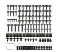 Universal Kit Tornillos Carenado Motocicleta para VT750C2A para Shadow para Phantom VTX1800S VTX1800T VTX1300T para Tourer(Titanium)